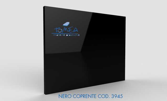 Plexiglass Colato Nero 1mm