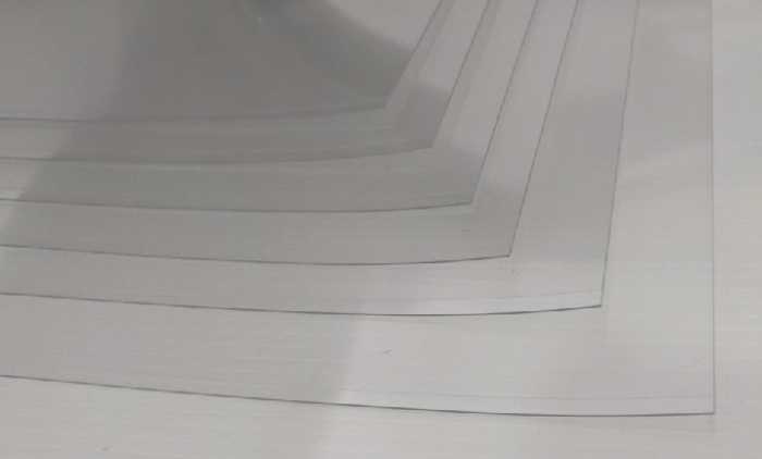 Lastre PET Trasparente 0,5mm