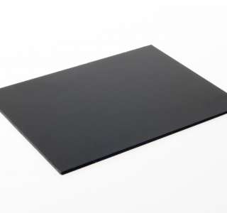 Plexiglass Monosatinato Nero 3mm