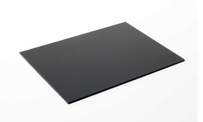 Plexiglass Monosatinato Nero 3mm