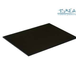 Lastra PVC Nero Compatto - 1000x495x2mm, Qualità Industriale - Foto 2