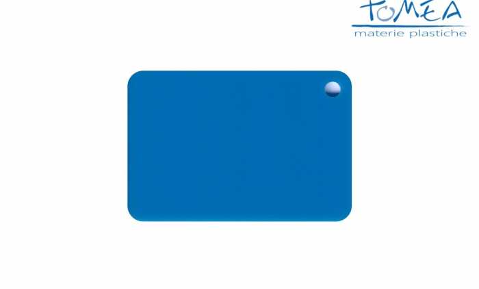 Plexiglass Colato Colorato Opal Azzurro spessore 3mm