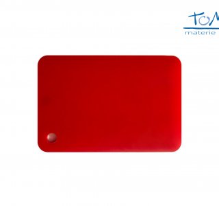 Plexiglass Colato Colorato Opal Rosso Scarlatto spessore 3mm