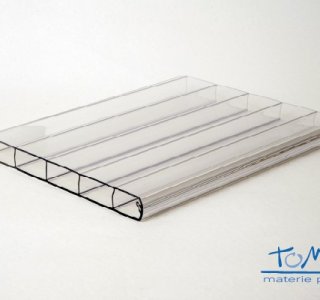Policarbonato Alveolare Trasparente Wide 16mm