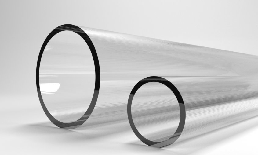 Barre Tonde Plexiglass Trasparente diametro 50mm - Vendita Materie Plastiche | Ingrosso vendita materie plastiche Roma