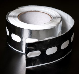 Nastro Alluminio Microforato per spessori 16-20mm altezza 38mm