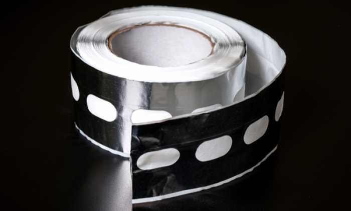 Nastro Alluminio Microforato per spessori 16-25mm altezza 38mm
