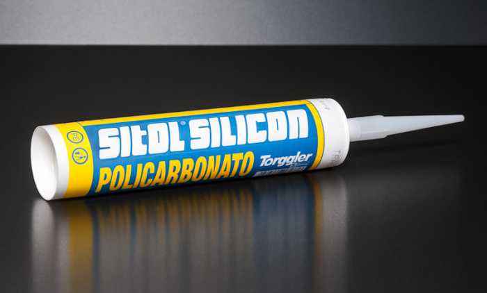 Silicone per Policarbonato cartuccia 310ml