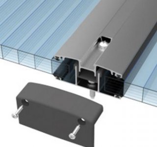 Profilo Ad H In Alluminio (per Policarbonato - Foto 6