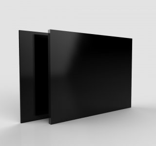 Alluminio Composito Nero/Nero