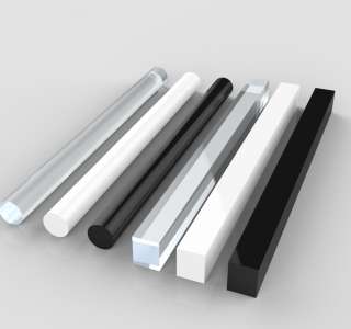 Barre Tonde Plexiglass Opal diametro 10mm