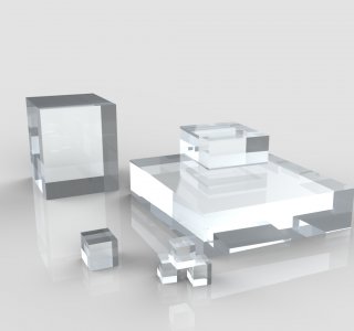 Blocchi Trasparenti in Plexiglass