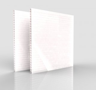 Policarbonato Alveolare Bianco Opal