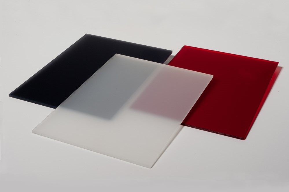 Lastre Plexiglass Satinato Colorato - Vendita Materie Plastiche