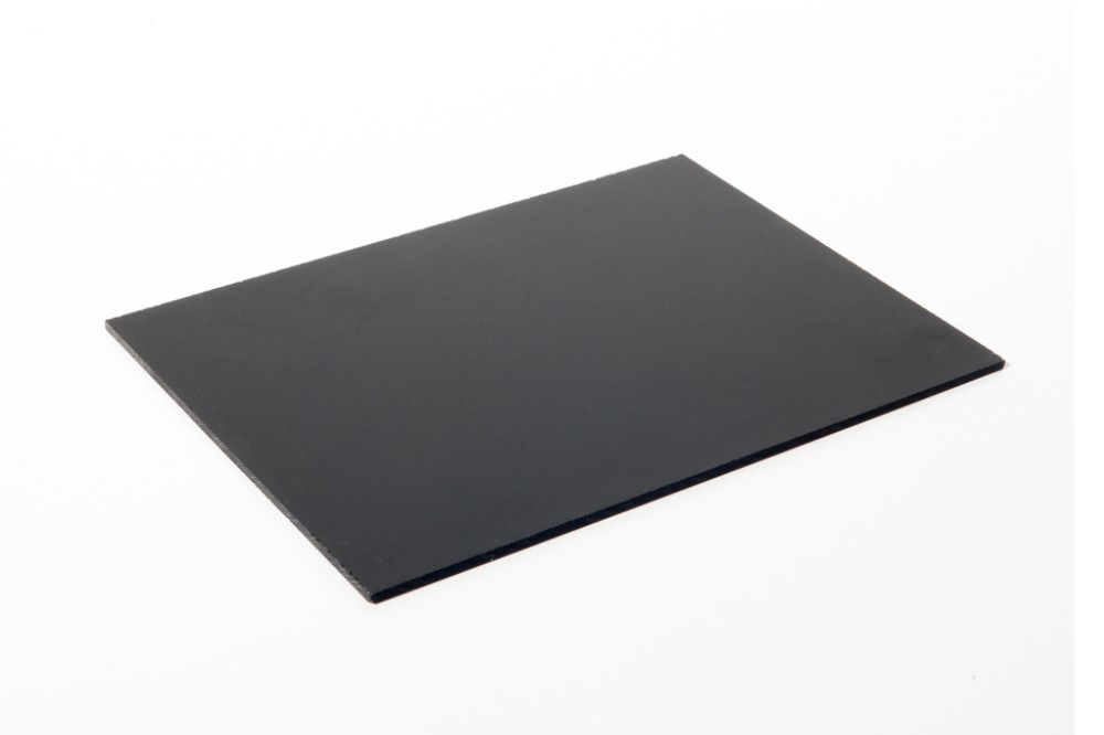 Plexiglass Monosatinato Nero 3mm - Vendita Materie Plastiche