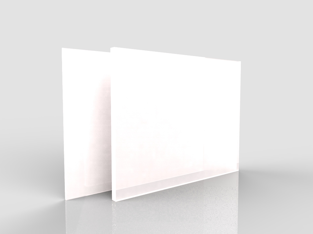 Plexiglass Colato Bianco Opal 3mm - Vendita Materie Plastiche