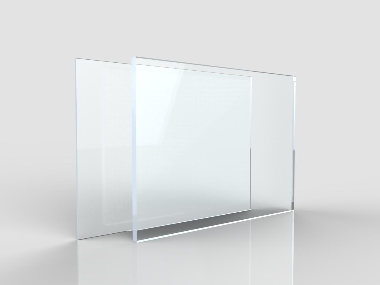 Plexiglass su misura lastre plexiglass TRASPARENTE  10 mm. 