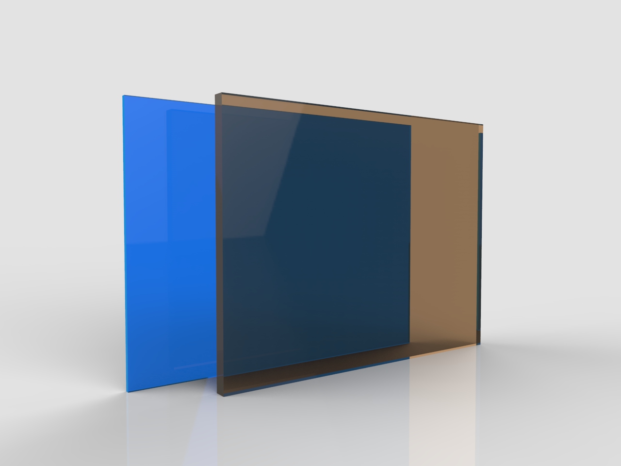 Pannello In Policarbonato Compatto Trasparente - Spessore 5 Mm, 100x100 Cm, Resistente UV - Per Verande, Coperture
